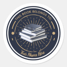 This Book Belongs To (Customised Bookplate)