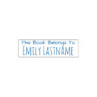This Book Belongs To - Name Library Bookplate Kids