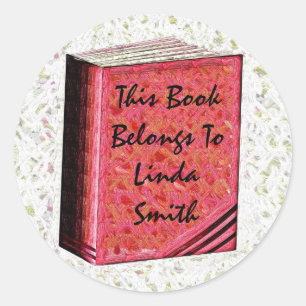 This Book Belongs To... Sticker