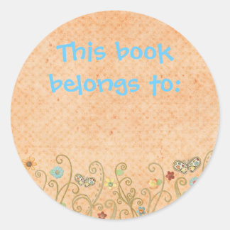 This book belongs to sticker