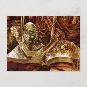 This Book Is Haunted Postcard