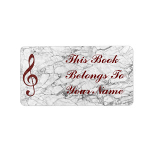 THIS BOOK- RETURN ADDRESS LABELS