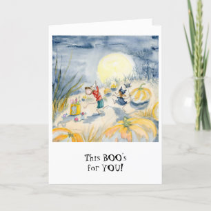 "This Boo's for YOU!" Halloween Greeting Card
