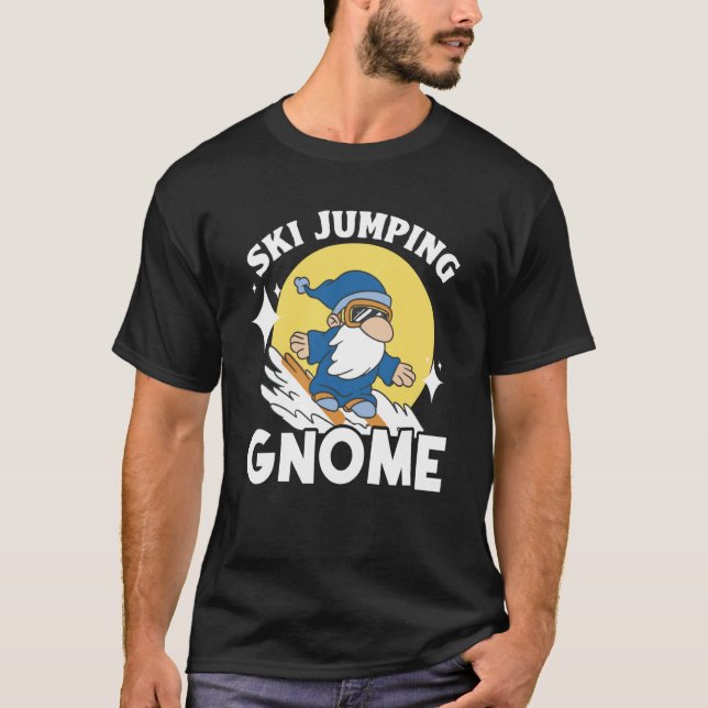 This Boy Loves Ski Jumping Ski Jumper Ski Jump Win T-Shirt (Front)