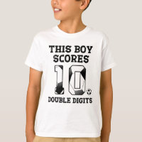 This boy scores 10 double digits – soccer 10th bir