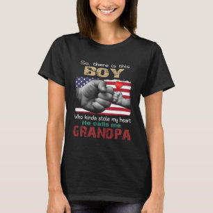 This Boy Who Kinda Stole My Heart He Calls Me Gra T-Shirt