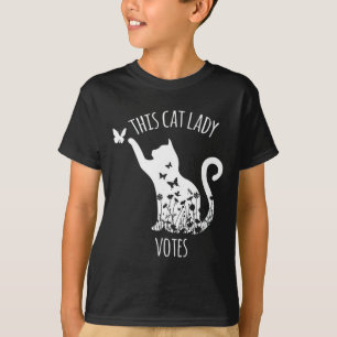 This Cat Lady Votes Ladies Is Voting Kamala T-Shirt