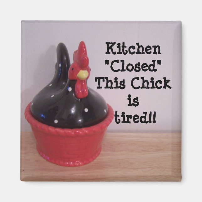 This Chick is tired!! Magnet (Front)