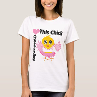 This Chick Loves Cheerleading T-Shirt