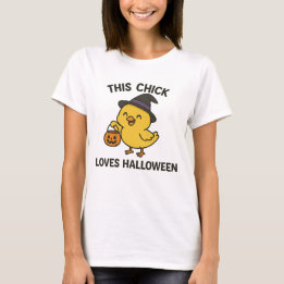This Chick Loves Halloween T-Shirt