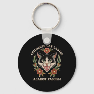 This Childless Cat Lady Is Voting Kamala-harris 20 Key Ring