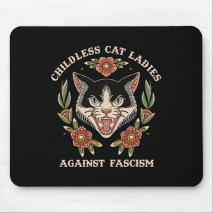 This Childless Cat Lady Is Voting Kamala-harris 20 Mouse Mat