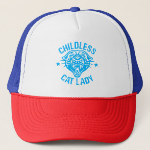 This Childless Cat Lady is Voting Kamala-Harris Trucker Hat