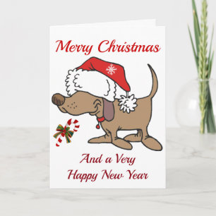 THIS  **CHRISTMAS PUP** SAYS  BEST CHRISTMAS EVER HOLIDAY CARD