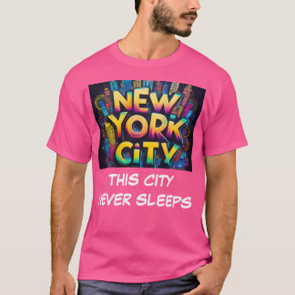 This city never slepps T-Shirt
