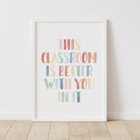 This Classroom Is Better With You in it Rainbow