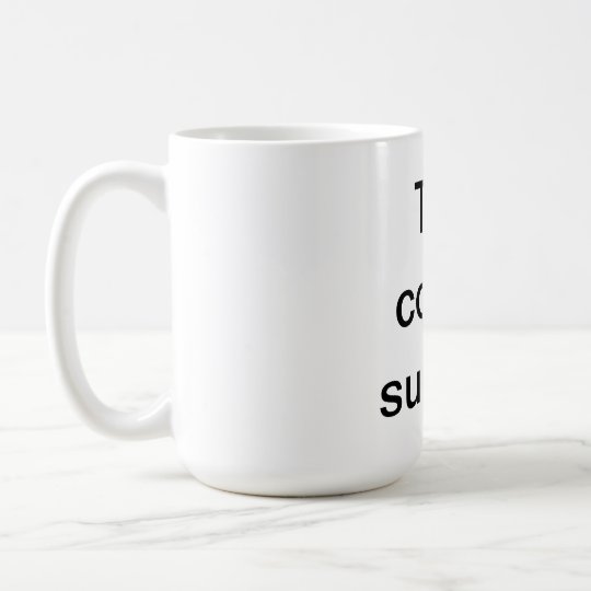 This coffee Sucks mug