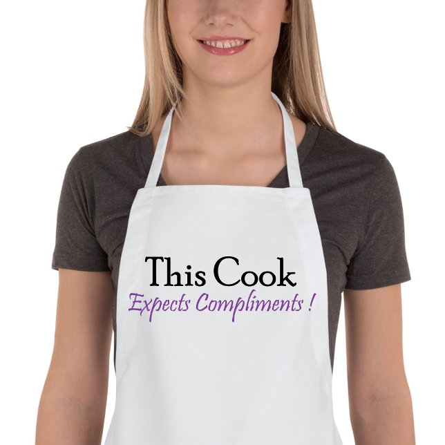 This cook expects compliments standard apron (Creator Uploaded)