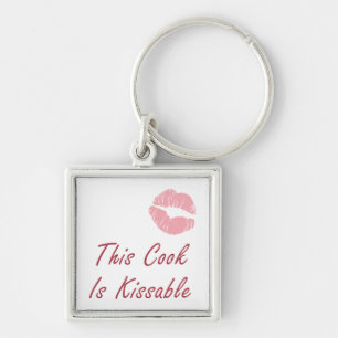 This Cook is Kissable Key Ring