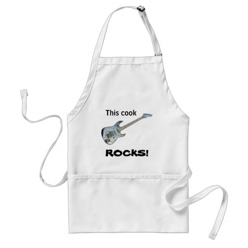 Image of This cook ROCKS! Standard Apron