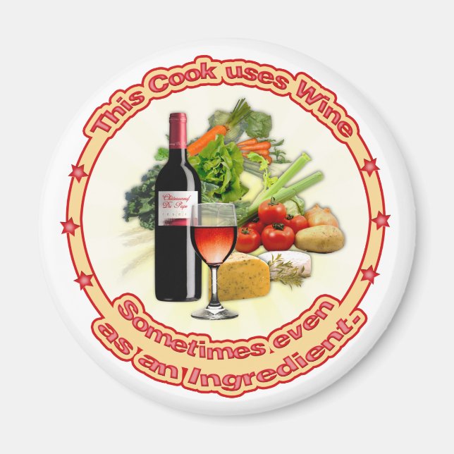 This Cook uses Wine Magnet (Front)