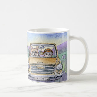 This Corgi dog took his hoomun... Coffee Mug