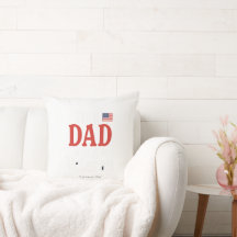 This Dad is a Veteran Pillow – Heartfelt Gift