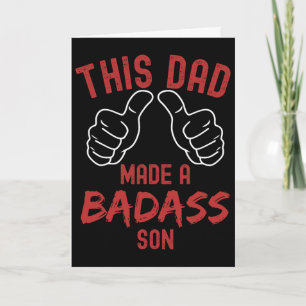 This Dad Made A Byd Son Funny Fathers Day Joke Fro Card
