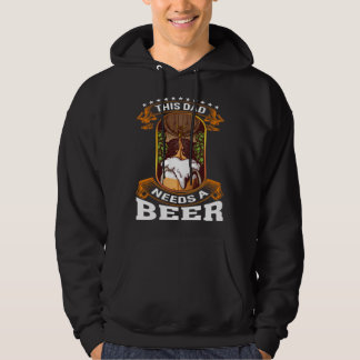 This Dad Needs A Beer Beer  Dad Beer Dad Hoodie