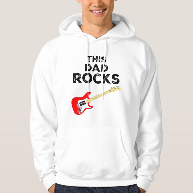 This Dad Rocks Hoodie (Front)