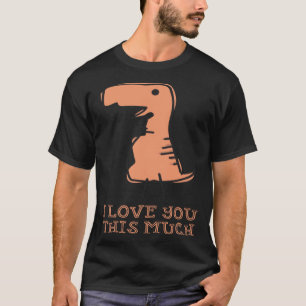 This Dinosaur I love You Cute for Kids Adults T-Shirt