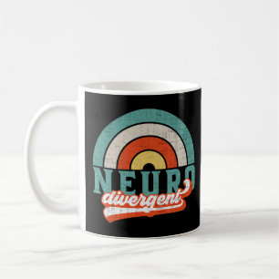 This distressed vintage 70's retro design is for n coffee mug