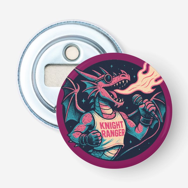 This Dragon Spits Fire Bottle Opener (Front)