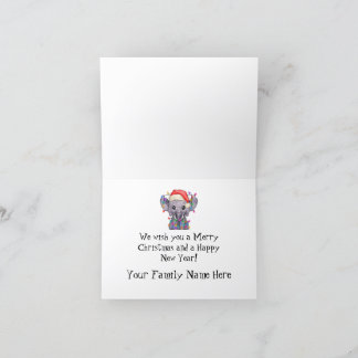 This Elephant Christmas Card