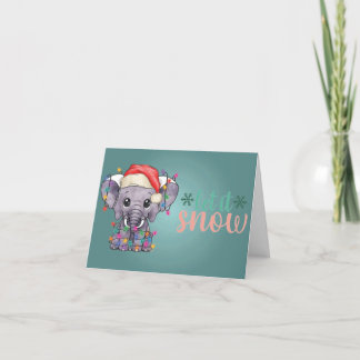 This Elephant Christmas Card