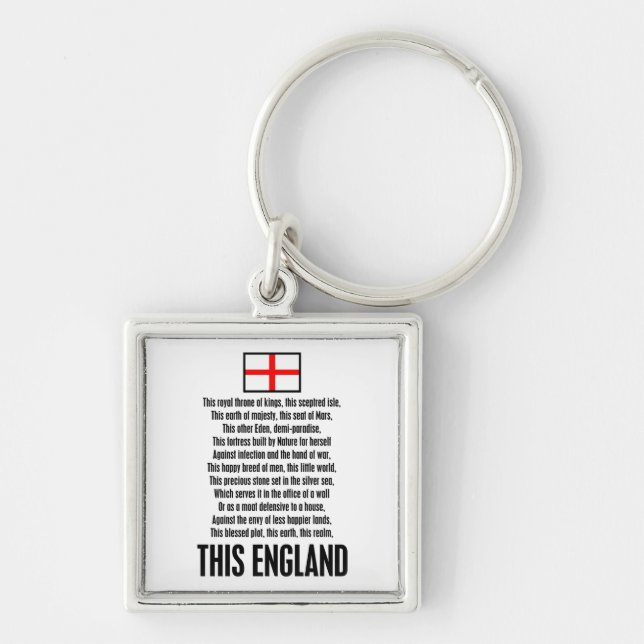 This England Key Ring (Front)