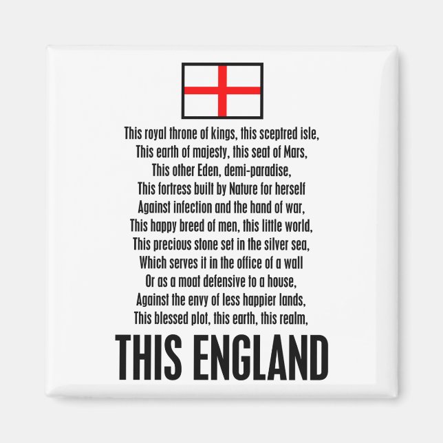 This England Magnet (Front)