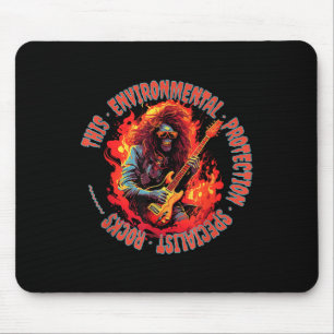 This Environmental Protection Specialist Rocks Mouse Mat