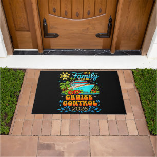 This Family Cruise Has No Control 2026 Vacation Doormat