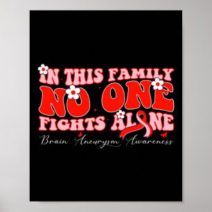 This Family Nobody Fights Brain Aneurysm Alone Poster