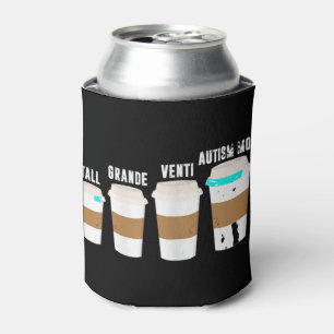 This funny autism awareness t-shirt for an autism  can cooler
