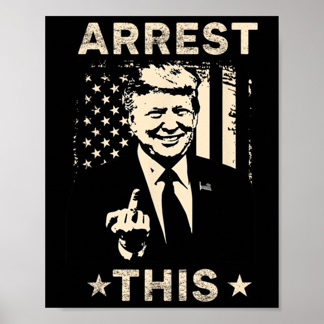 This Funny Trump Convicted Felon 2024 Election Tru Poster (Front)
