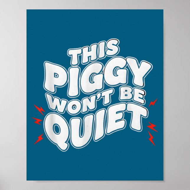 This Ggy Won't Be Quiet Man  Poster (Front)