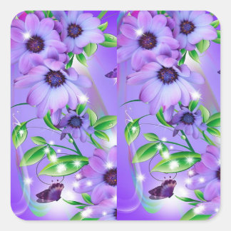 This Gift Wrapping Supplies Stickers & Labels flor