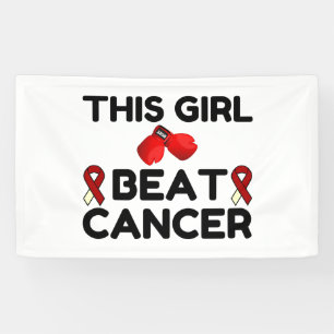 THIS GIRL BEAT CANCER BANNER