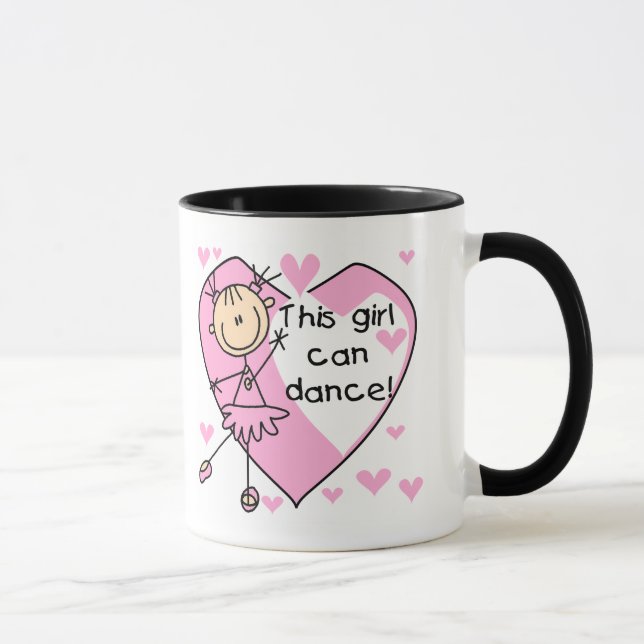 This Girl Can Dance T-shirts and Gifts Mug (Right)