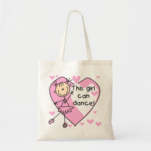 Image of This Girl Can Dance T-shirts and Gifts Tote Bag
