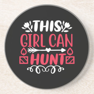 This Girl Can Hunt Essential Coaster