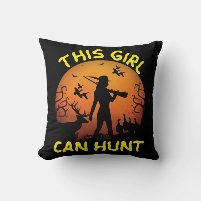 This Girl Can Hunt Essential Cushion (Front)