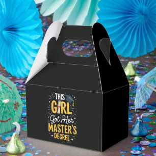 This Girl Got Her Masters Degree Graduation 2026 Favour Box
